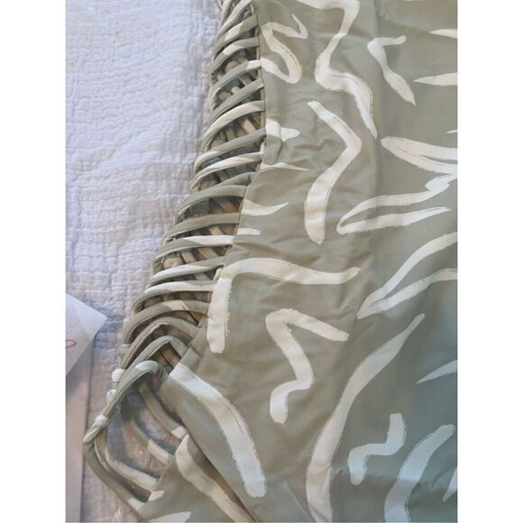 STONE FOX SWIM Fella One Piece Swimsuit - Aloe Lines Print NEW - Picture 6 of 9